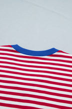 Skye Stripe Trim Tee Set