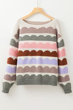 Zelda Sleeve Drop Shoulder Sweater
