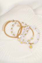 April Beaded Chain Bracelet Set