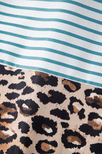 Savannah Contrast Patchwork Long Shirt