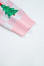 Ella Tree Pattern Cardigan Sweater