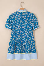 Azalea Short Sleeve Floral Dress