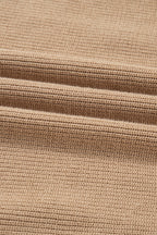 Zariah Embellished Keyhole Ribbed Sweater