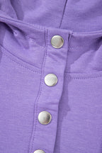 Mariam Short Sleeve Kangaroo Hoodie