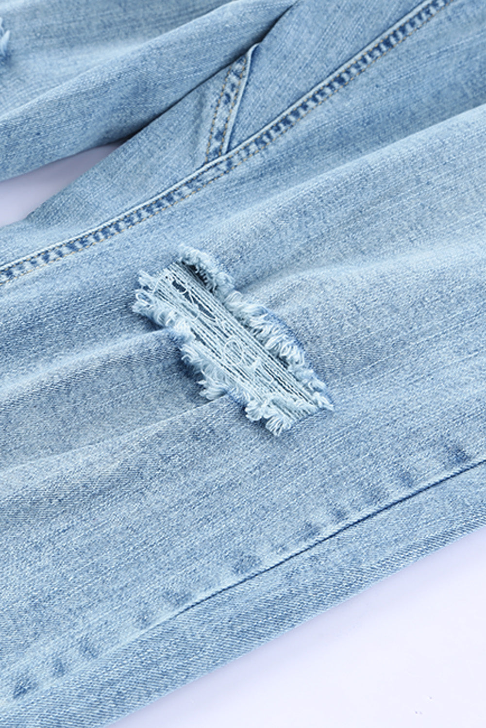 Aileen Gather Distressed Jogger