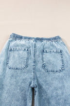 Yamileth Waistband Loose Straight Pants