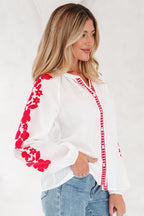 Karibella Sleeve Casual Shirt Long Sleeve Top