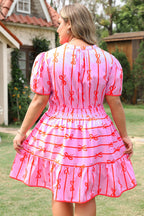 Octavia Plus Size Bow Tastic Dress