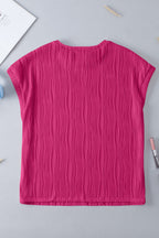 Clover Color Wavy Textured PLUS Tee