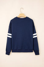 Taylor Striped Oversized Sweatshirt