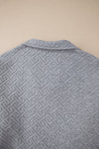 Saige Half Zipper Collared Sweatshirt
