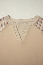 Iris Notched Raw Edge PLUS Jumper