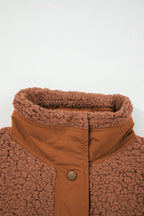 Evelyn Knot Side Plush Vest