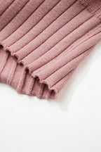Khloe Mixed Texture Knit Sweater