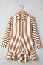 Yamileth Shirt Mini Dress Long Sleeve Top