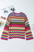 Madison Knit Loose Sleeve Sweater
