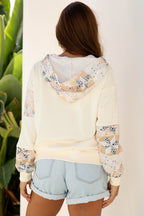 Dakota Geo Pattern Patchwork Hoodie