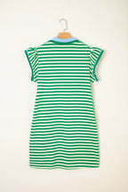 Kahlani Flutter Sleeve Short Dress