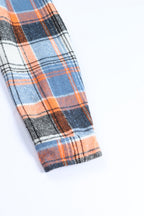 Elizabeth Plaid Down Ruffled Shirt