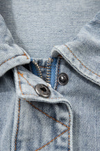 Sophia Zip Up Washed Jacket
