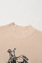 Lydia High Short Sleeve Sweater