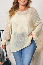 Peyton Star Pattern accent PLUS Jumper