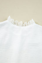 Ivy Patchwork Stand Loose Shirt