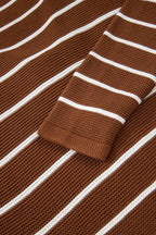 Lilly Striped Knit Cardigan Sweater