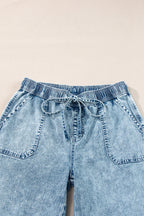 Yamileth Waistband Loose Straight Pants