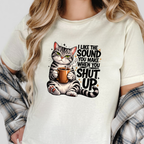 Wholesale I Like The Sound Graphic Tee - Natural