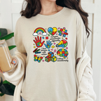 Wholesale Autism Awareness Graphic Tee - Natural Tee