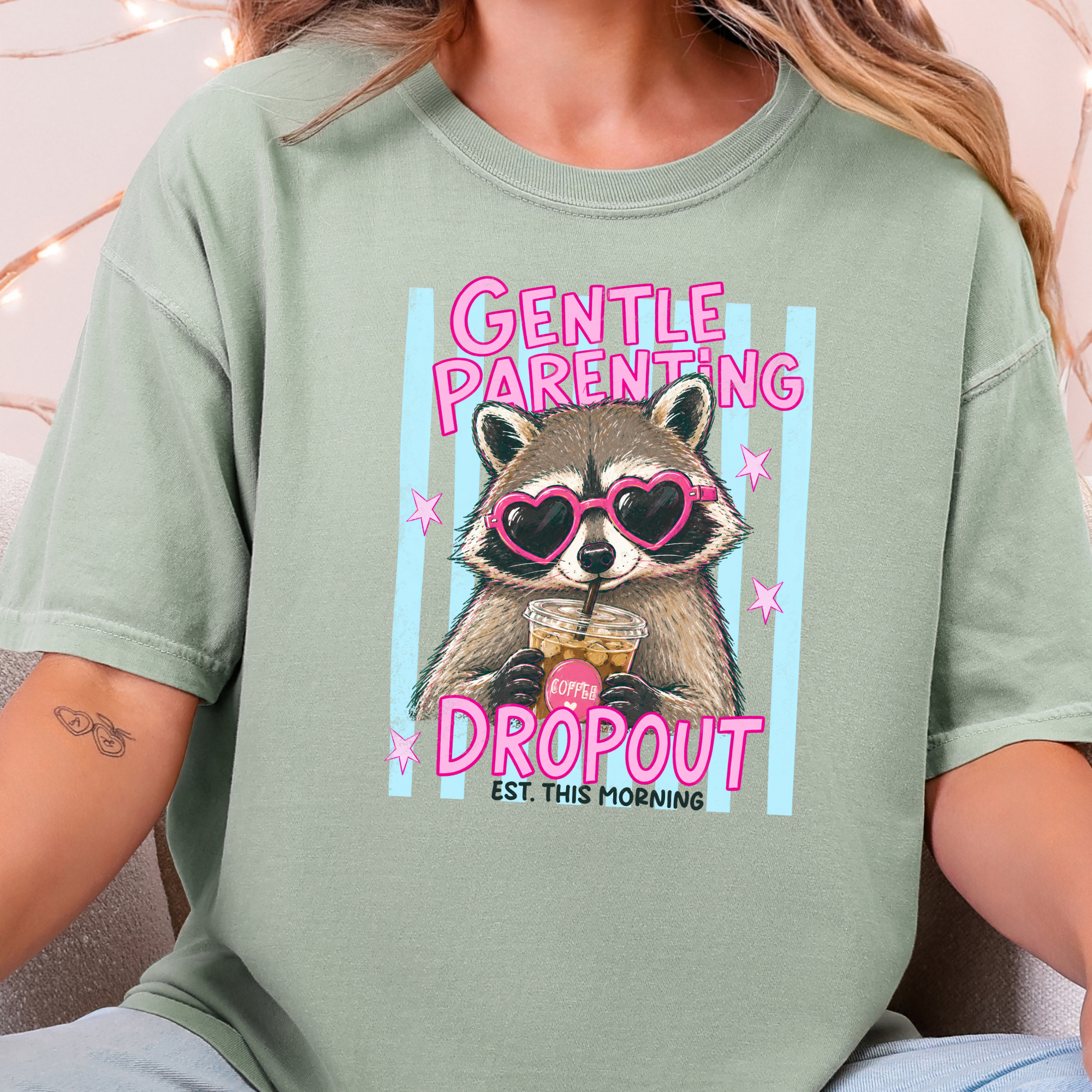 Wholesale Gentle Parenting Dropout Graphic Tee - Bay