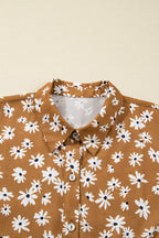 Miley Print Puff Sleeve PLUS Dress