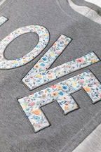 Payton Uneven Hem Chic Sweatshirt