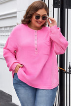 Mavis Chest Drop Sleeve PLUS Top