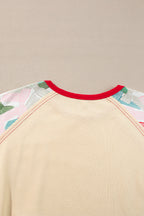 Wynter Sleeve Colorblock Edge Top