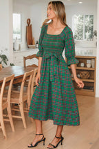 Scarlett Waist Flared Midi Dress
