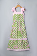 Ximena Knot Straps Maxi Dress