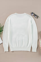 Aria Bright Graphic Christmas Sweater