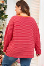 Eliza Sleeve Decor top Long Sleeve PLUS Top