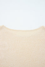 Destiny Colorblock Cuffed Loose Sweater