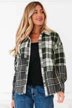 Scarlett Print Textured Knit Shacket