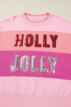 Elizabeth Jolly Color Block Sweater