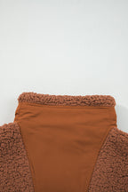 Evelyn Knot Side Plush Vest