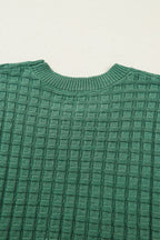Birdie Textured Short Sleeve Sweater