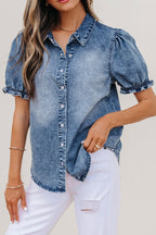 Ariana Short Sleeve Snap Shirt