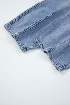 Bella Paperbag Waist Barrel Jeans
