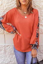 Karina Eyelet thermal Knit Top