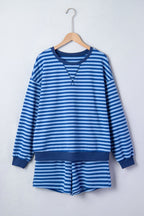 Chloe Casual Short Set Long Sleeve Top Set