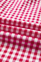 Laura Plaid Casual Loose Trousers